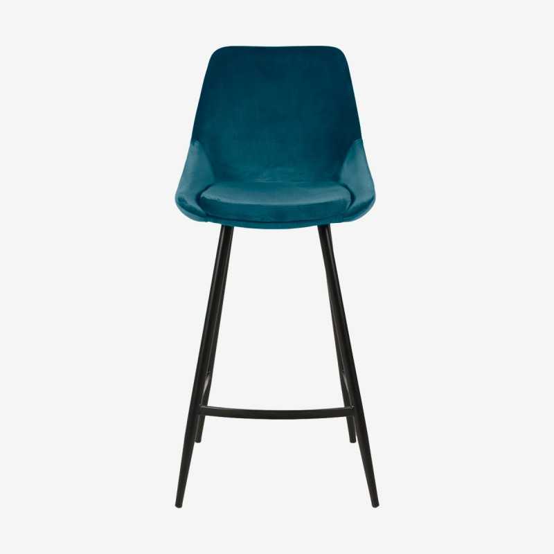 Vue de face du tabouret de bar CARMEN