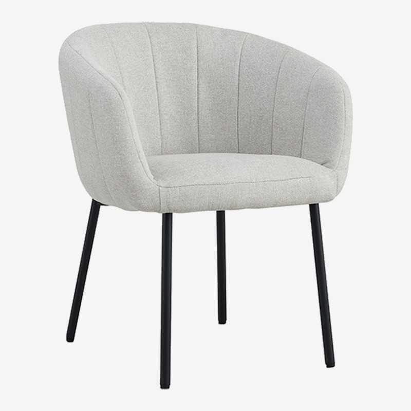 Vue de profil de la chaise ROSELIA