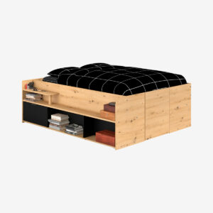 Lit adulte coffre 140x190/200 cm - PRIMO