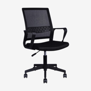 Chaise de bureau noir - ROMILY