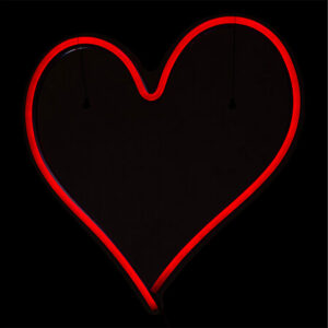 Neon mural - COEUR