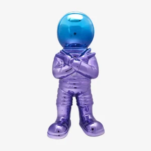 Statuette astronaute multicolore - ELECTROPLATE