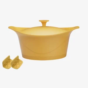 Coffret cocotte 24 cm avec poignée et maniques – INCROYABLE